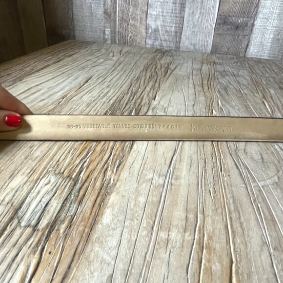 Yves Saint Laurent YSL leather belt main image 6